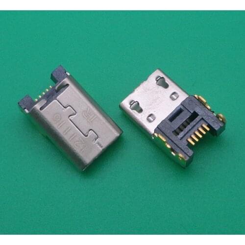 2Pcs/Lot Original New Micro USB Connector Jack Charging Port Repair Parts For Amazon Kindle Fire Long Body