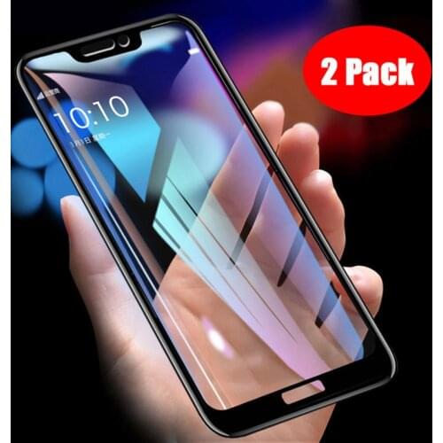 2 Packs For Huawei Honor 8C Tempered Glass 9H Explosion-proof Screen Protector Film For Honor 8C Glass 6.26"Inch