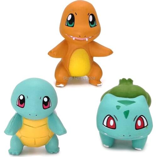 New 20Pcs 2-3CM PVC Action Figure Toy