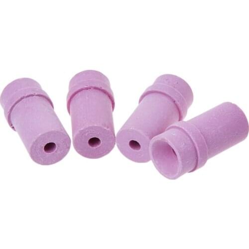 20 Pcs Replacement Air Sandblasting Ceramic Nozzles Tip 4.5mm For Sand Explosion