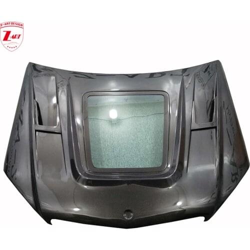 2008-2010 carbon fiber engine bonnet for W204 carbon fiber engine hood for W204 C Coupe engine cover w204 glass engine hood