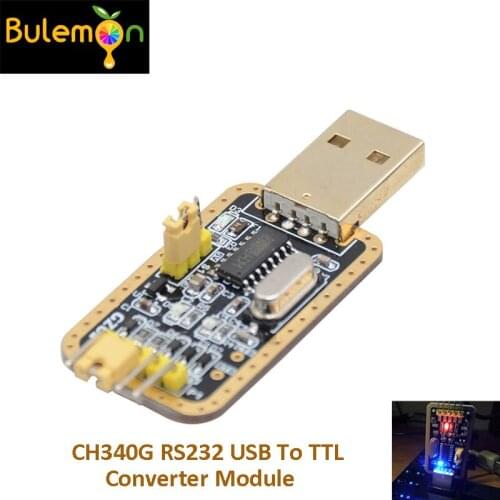 CH340G RS232 Update USB To TTL Converter Module UART Serial Port UFS-HWK STC Dowanloader Programmer Brush Small Plates