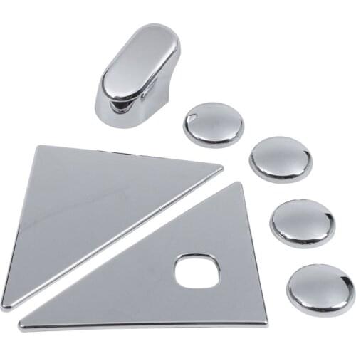 Pcs Chrome Rear Window Trims for Toyota Land Cruiser Prado Fj 150 Accessories