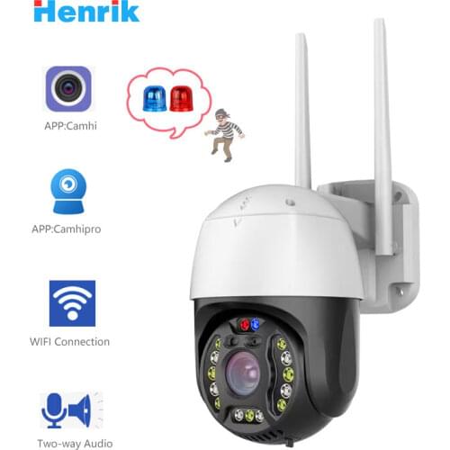 1080P IP Camera Security Camera WiFi Wireless 4X Digital Zoom Auto Motion Tracking Full Color Night Vision Outdoor PTZ Mini Cam