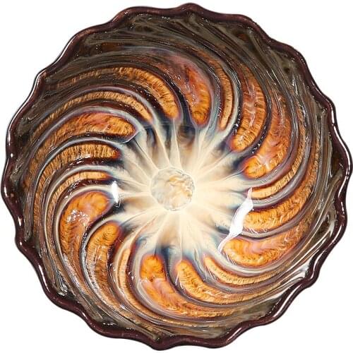 Kiln change ceramic tea cup creative personality Japanese style pottery teacup stoneware casual cup single master cup