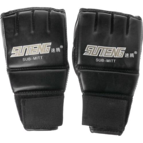 Gym Cool MMA Muay Thai Training Punching Bag Half Mitts Sparring Boxing Gloves Drop Shipping