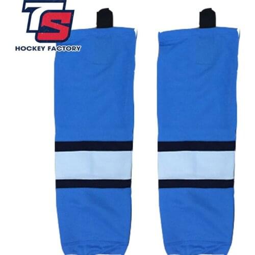 Cool hockey free shipping 100% Polyester Breathable Ice Hockey Socks Cheap Shin Guards W006 high quality men women sport