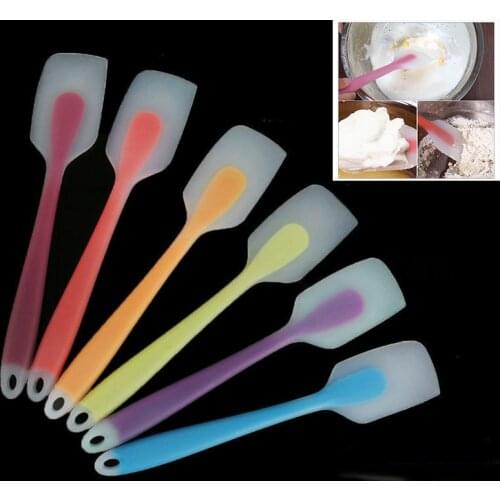 Kitchen Cream Butter Cake Spatula Silicone Scraper Cooking Ice Cream Scoop Kitchenware