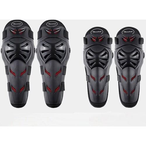Summer riding Moto Knee pad two sets of off-road Rider protective gear Four Seasons BReathable protection Fall Read