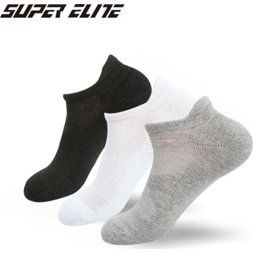 TaoBo Original SUPER ELIE Women Men Low Sock Size 37-43 Cotton Breathable Sports Socks Solid Color Boat Comfortable Gym Socks