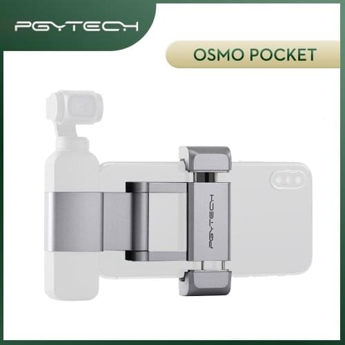 PGYTECH Osmo Pocket Foldable Phone Holder Plus Handheld Gimbal Bracket Holder for DJI Osmo Pocket Accessories