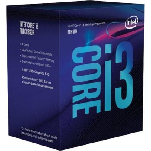 Processor Intel Core™ i3-8100 3,6 Ghz 6 MB LGA 1151 BOX