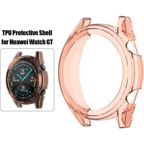 Durable Protective Case Multi-function Shockproof TPU Shell Protector Case Bumper Cover for Huawei Watch GT2/GT 46mm