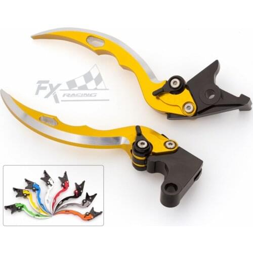 CNC Knife Blade Motorcycle Brake Clutch Levers Adjustable Aluminum Pair For SUZUKI GSF 650 GSF650 BANDIT 650 2005 2006