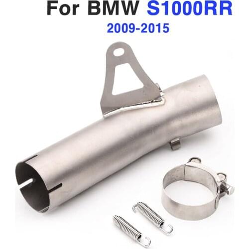 S1000R Mid Pipe Full Sytem For BWM s1000r Motorcycle Exhaust pipe stainless steel Muffler middle link pipe section adapter pipe