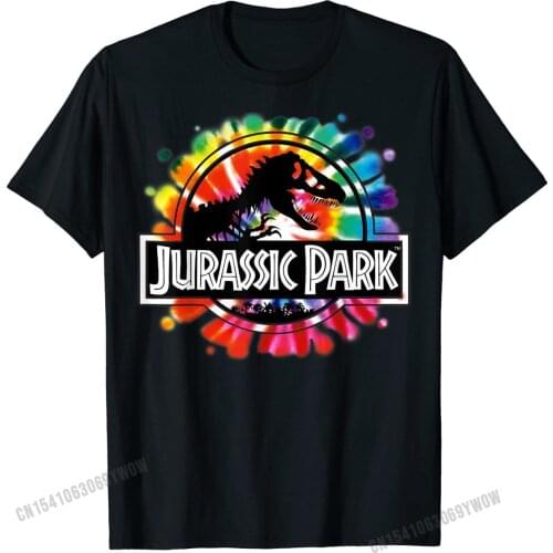 Jurassic Park Classis Logo Tie Dye Graphic T-Shirt Tshirts Tops Shirts Cheap Cotton Gift Cool Men