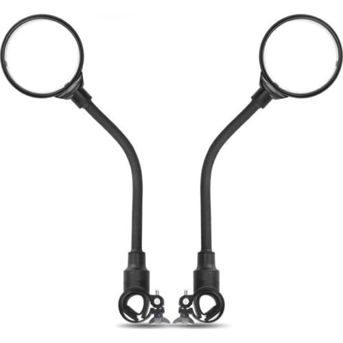 BicycleRearviewMirror Hose Adjustment Rearview Mirror Reflector Electric Motorcycle Rear Mirror Handlebar Mirror Riding Supplies