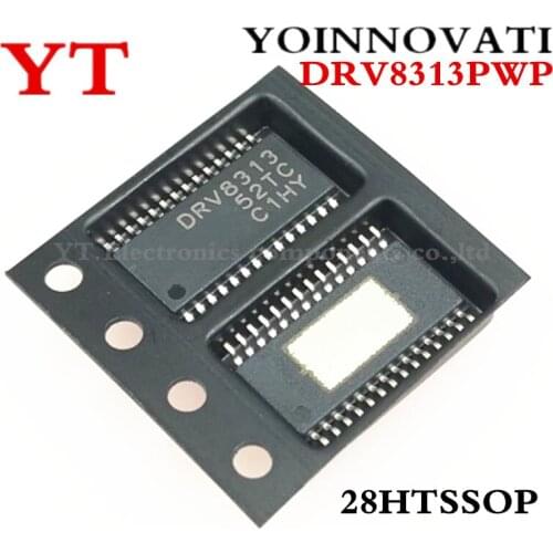 10 pcs DRV8313PWP DRV8313 IC MOTOR DRIVER PAR 28HTSSOP IC