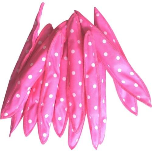 10 Pcs/Lot Hair Curlers Soft Sleep Pillow Hair Rollers Set Best Flexible Foam And Sponge Magic Hair Care Diy Hair Styling Tool