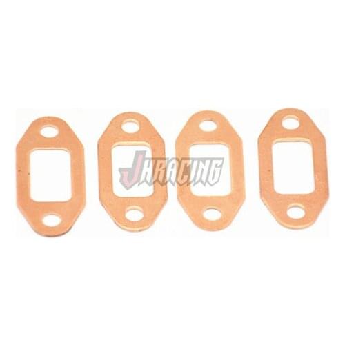 2-stroke gasoline engine exhaust pipe gasket Brass material with good sealing fits LOSI KM ROVAN