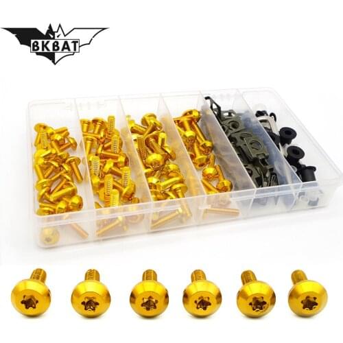 5MM 6MM Motorcycle Accessories Fairing body work Bolts For BMW Kawasaki yamaha Suzuki GSXR GSX-R 600 750 1000 K1 K2 K3 K4 K5 K6