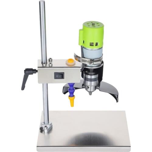 Electric Glass Bottle Cutter Cutting Tool Cutting Machine with 7 Variable Speed for DIY Flowerpot Round Oval Glass Bottle