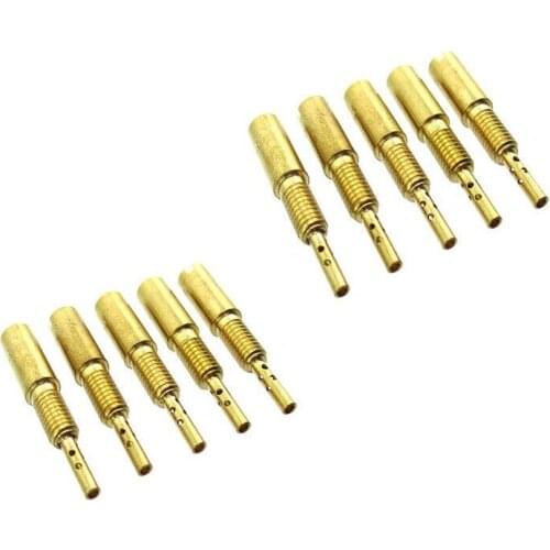 #15-40 Carburetor Pilot Jet 1 Set For Mikuni 34 36 38 40 Flat Slide Rack For Mikuni HS40 Flat Slide W/Accelerator Pump Durable