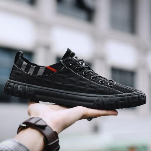 China National Tide Series Summer Crocodile Pattern Ice Silk Cloth Casual Mens Shoes Men Sneakers Tenis Masculino Zapatillas