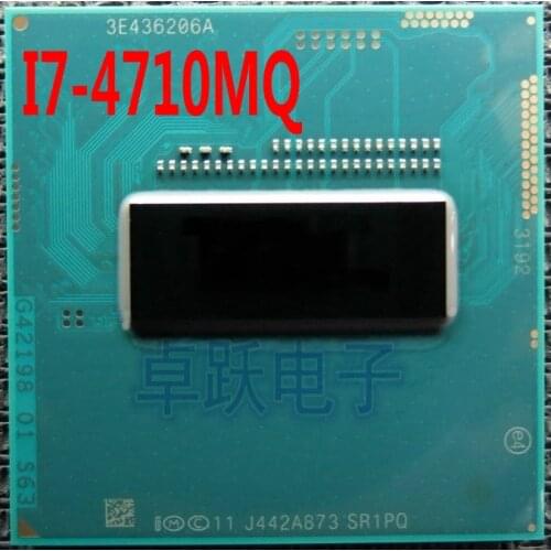 Intel CPU i7-4710MQ I7 4710MQ SR1PQ 2.5G-3.5G Official version scrattered pieces Free shipping