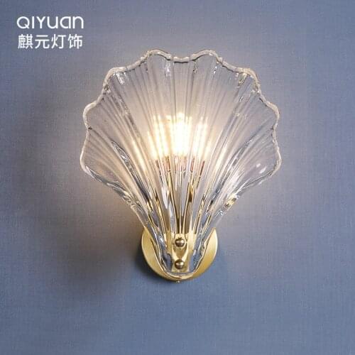 Modern led stone bedroom light penteadeira nicho de parede bedroom lamp bedroom