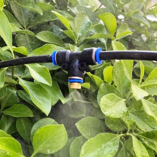 19ft Garden Patio Misting Cooling System 1/4'' Water Automatic Mist Nozzle For Garden Yard