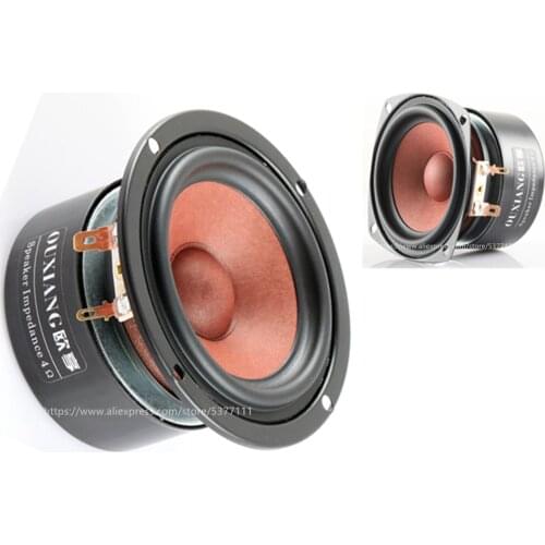 2pcs 3 Inch Audio Speaker 4Ohm 8Ohm 20W Full Range Hifi Stereo Bookshelf Speakers Desktop Loudspeaker For DIY