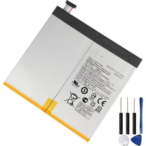 Original Replacement Tablet Battery C12P1602 For ASUS ZenPad Z10 ZT500KL C12P1602 Authentic Rechargeable Tablet Battery 7800mAh