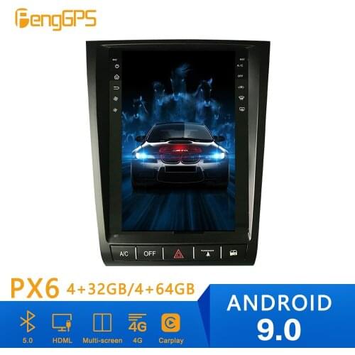 Tesla style Android 9 PX6 Car Radio Player GPS Navigation For Lexus GS300 GS350 GS450h 2004+ Car Auto Stereo HeadUnit DVD Player