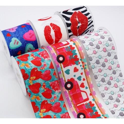 Free shipping characters printed grosgrain ribbon 36248