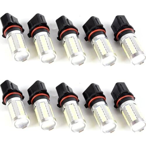 Running Lights LED Bulbs Fog Lamps 2pcs / lot P 13W Universal Car High Power PSX26W Daytime