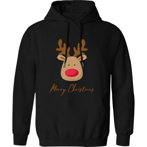 2021 Merry Christmas Print Hooded Mens Fashion Casual Sweatshirt And Hoody Hipster Outwear Clothing Tops Autumn 2020 Pullovers