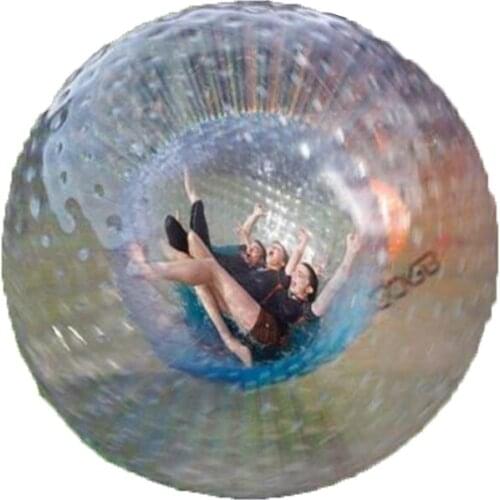 PVC or TPU material inflatable human hamster ball zorb ball for adults