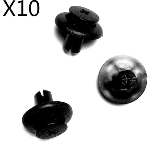 FOR TOYOTA DOOR MOULDING TRIM STRIP CLIPS RUBSTRIP X10 Plastic Clips