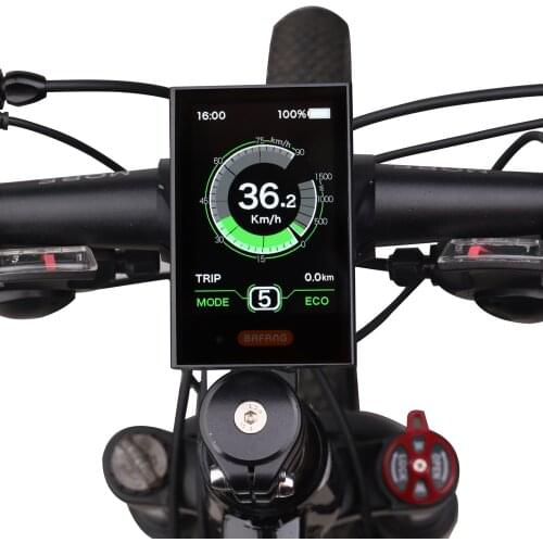 Bafang DPC18 Full Color LCD Electric Bicycle Display Mid Hub Motor 36V 48V 52V 250W 750W 1000W E-bike 8FUN Indiactor USB Port CE