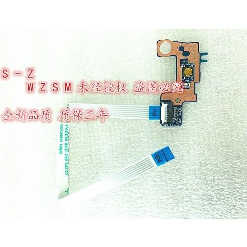 1PCS-10PCS NEW FOR HP Pavilion 15-AU020WM 15-AU Laptop Power Button board W/ Cable DAG34APB6D0 test good