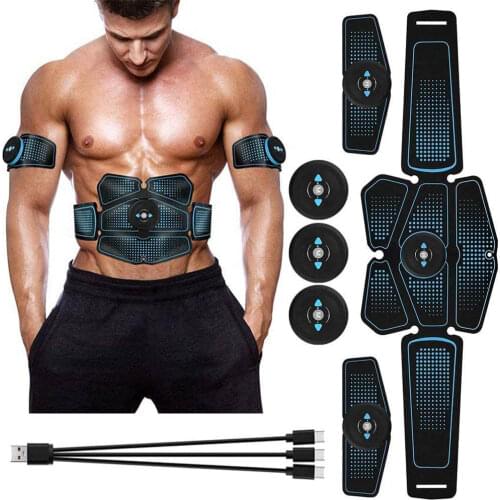 EMS Abdominal Trainer Slimming Belt ABS Muscle Stimulator Training Gear Muscle Toner Electrostimulator Fitness Equipment