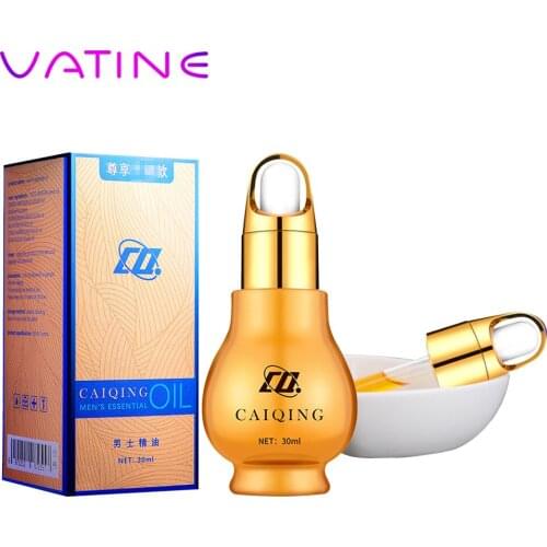 VATINE 30ML Penis Thickening Growth Products for Adult External Use Enhanced Cock Erection Penis Enlargement Essential Oil