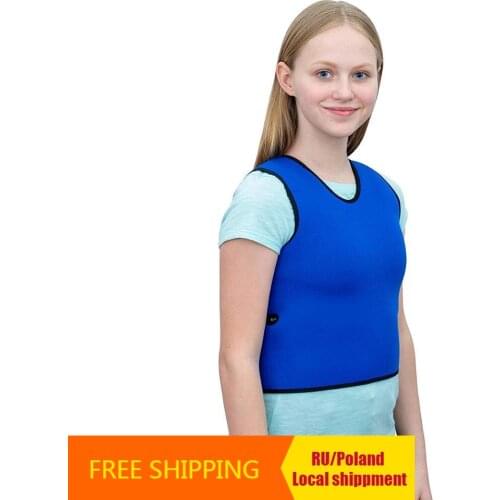 Sensory Compression Vest Weighted Vest Low-Pressure Comfort Against For Kids Teens Autism Hyperactivity Mood Processing Disorder