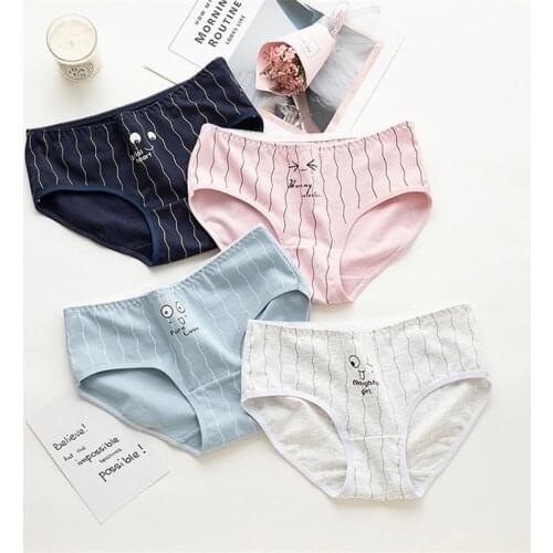 4PCS/lot Young Girls Briefs Kids Underwear Soft Cotton Girls Briefs Children Panties for Ladies Baby Panties Children Clothing