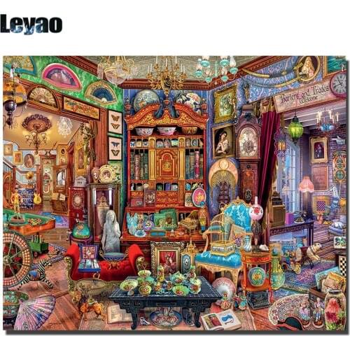 5D Diamond Painting Full Square Round Treasure Trove Mosaic DIY Diamond Embroidery Christmas Handicraft Home Decor