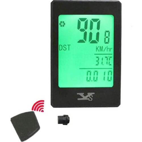Wireless Bicycle Computer Cycling Road Mt Speedometer Waterproof LCD Backlight Odometer Stopwatch Bike Accessories