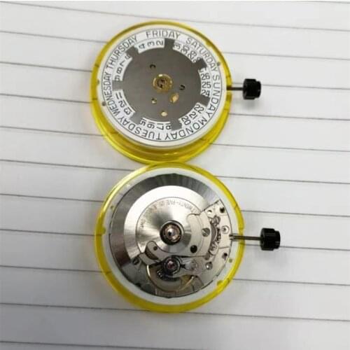 Watch accessories original eta2834 movement fully automatic mechanical double calendar movement automatic winding watch movement