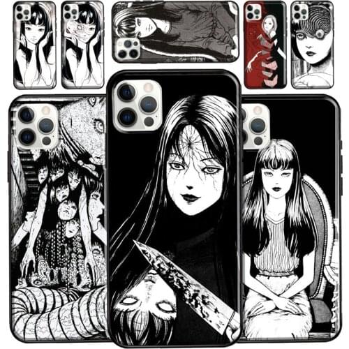 Junji Ito Tomie Guro Case For iPhone 12 Pro Max XS X XR Full Cover For iPhone 11 Pro Max 7 8 Plus 6S SE 2020