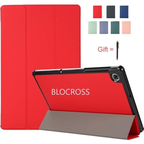 For Lenovo Tab M10/ M10 FHD Plus 2nd Gen TB-X306X X606F X505F X605F Tablet Case Skin Smart Auto Sleep Wake up Stand Cover Shell